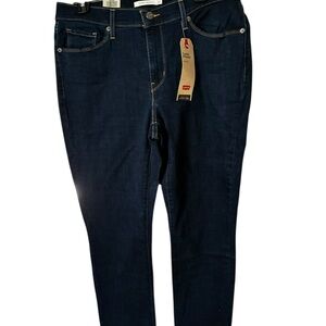 Levi's Women's Dark Navy Skinny Jeans